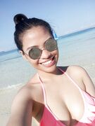 Private nudes of smiley busty chubby Asian babe