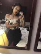 Horny Asian teen girl's nude selfies