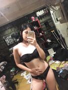 iPhone shots of Asian college babe with small tits
