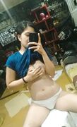 iPhone shots of Asian college babe with small tits