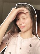 Cute tall Asian teen exposes her tits and pussy