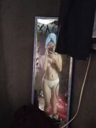 Cute heart between Asian teen boobs