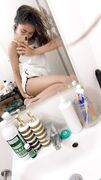 Intitmate selfies of cute petite Asian teen