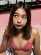 Small-titted Asian slut's selfies and BJ pics