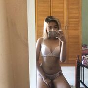 Small-titted Asian slut's selfies and BJ pics