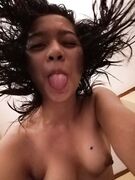 Nudes of amateur Asian babe with braces