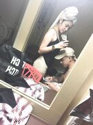 Beautiful naked body of amateur Asian teen