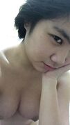 Beautiful naked body of amateur Asian teen