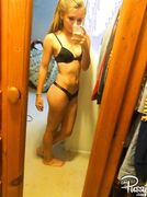 Leaked nude selfies of a petite teen blonde