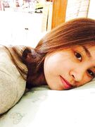 Naked in bed taking selfies Asian college girl