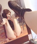 Selfie pack of naked mirror shots