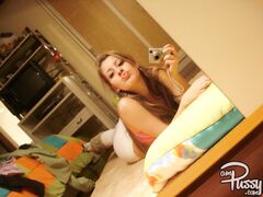 Exposed private nudes of Brazilian teen girl #3