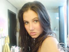 Private photos of a stunning young brunette