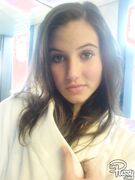 Private photos of a stunning young brunette