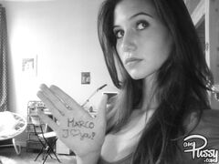 Private photos of a stunning young brunette