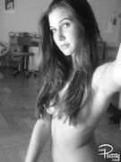 Private photos of a stunning young brunette