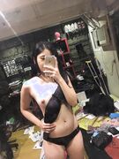 Nude selfies of an Asian college girl