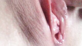 Wet Asian masturbation close-up